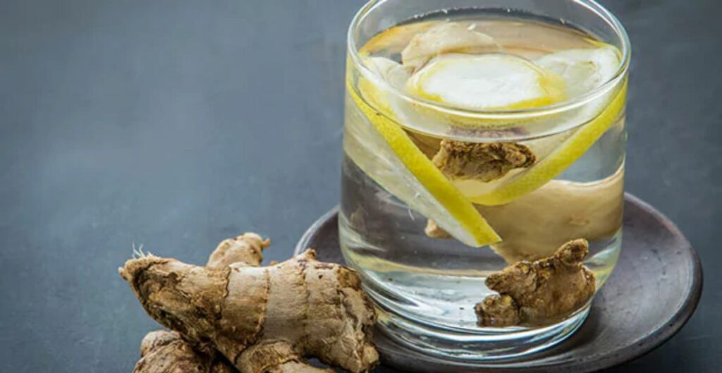 Ginger Lemon Water