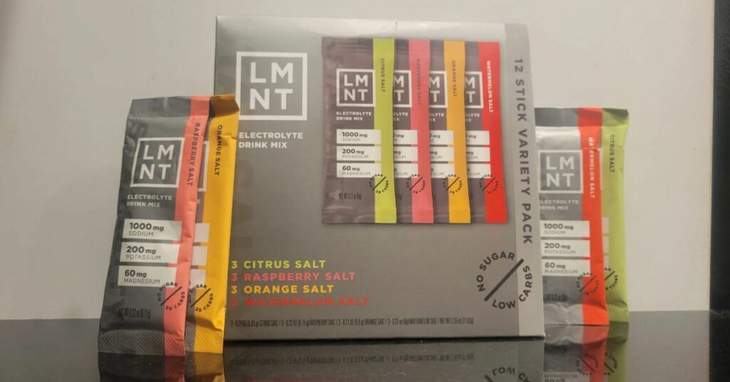 LMNT Electrolyte Powder Packets