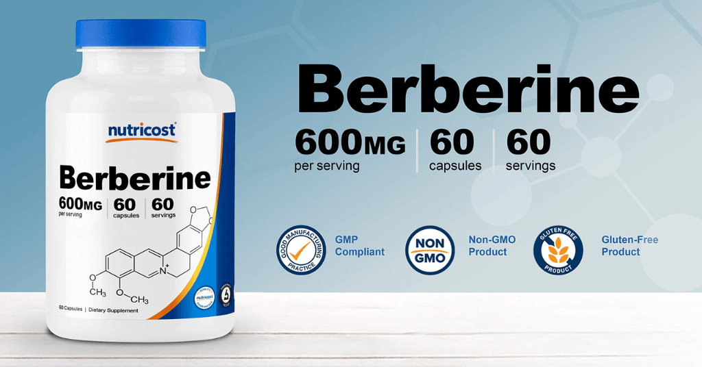 Nutricost Berberine HCl 600mg